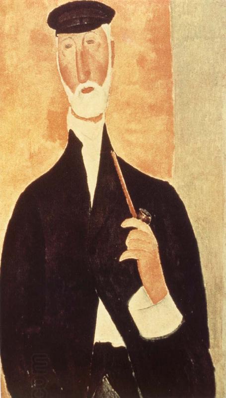 Amedeo Modigliani Man with Pipe China oil painting art